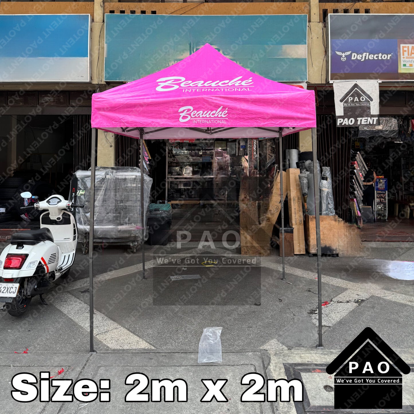 Retractable Tent - Direct Print