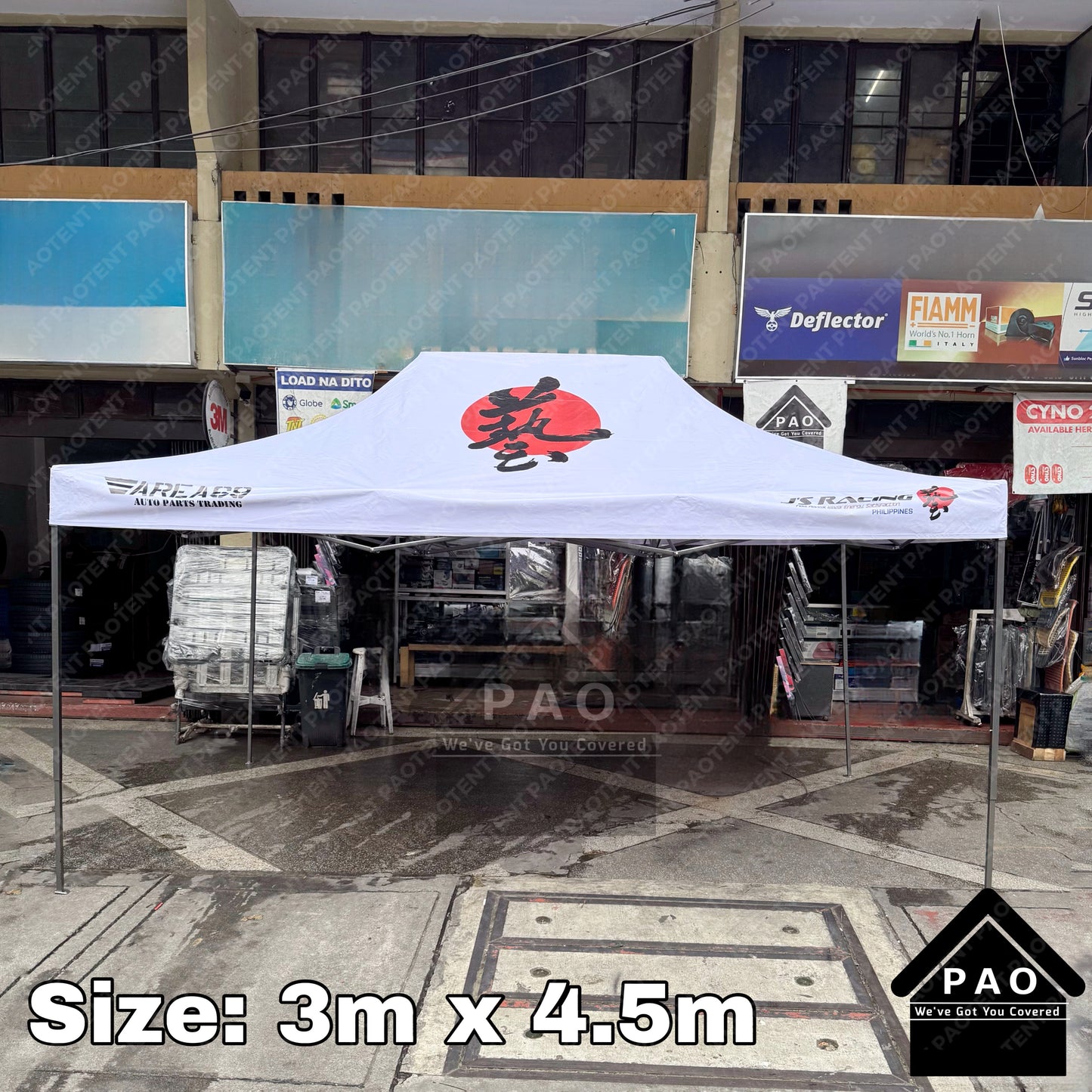 Retractable Tent - Direct Print