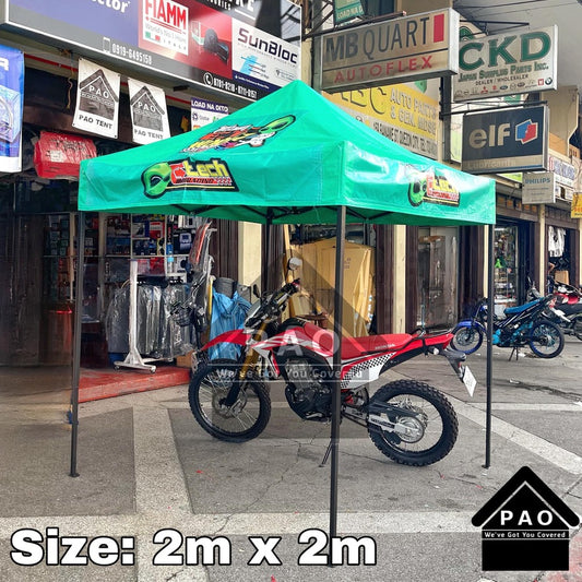 2m x 2m Retractable Tent - Patch Print
