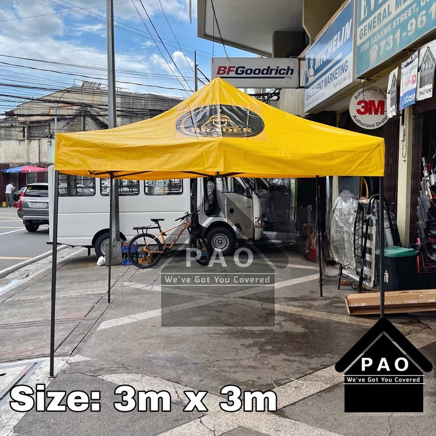 3m x 3m Retractable Tent - Patch Print
