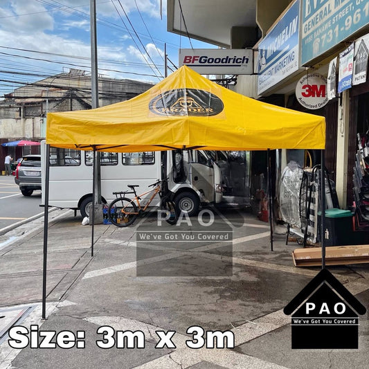 3m x 3m Retractable Tent - Patch Print