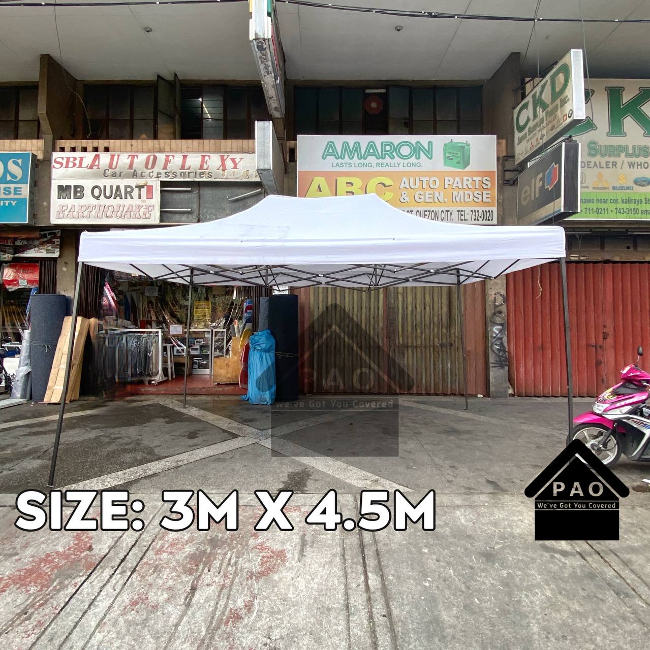 Retractable Tent - Standard Canopy