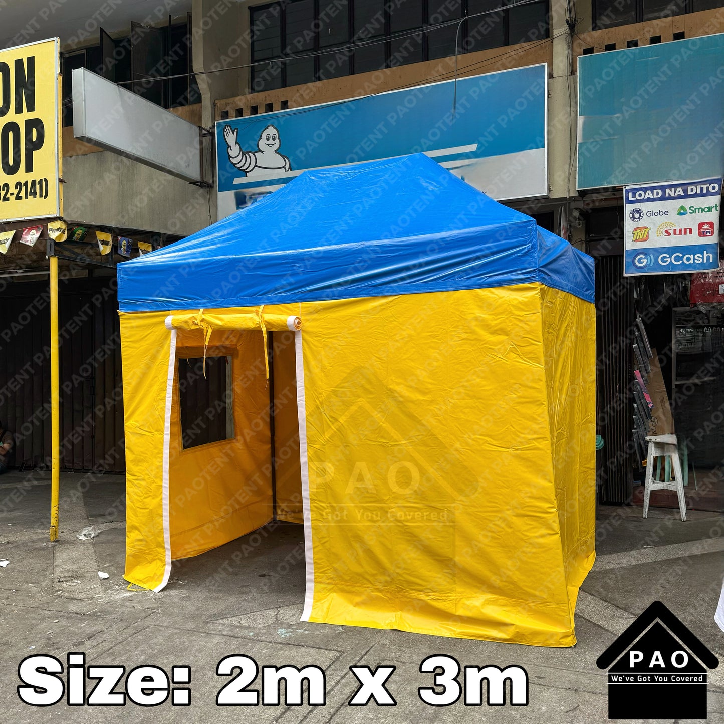 2m x 3m Retractable Shelter Tent