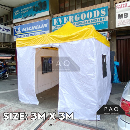 3m x 3m Retractable Shelter Tent