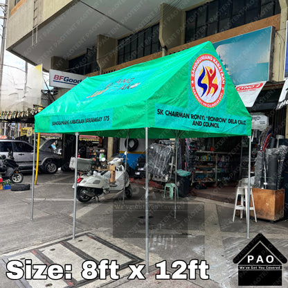 8ft x 12ft Collapsible Tent - Patch Print