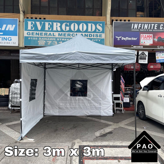 3m x 3m Retractable Shelter Tent