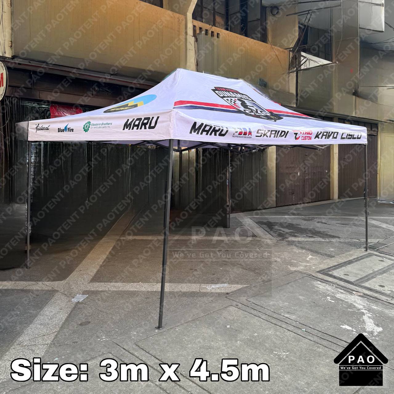 Retractable Tent - Direct Print