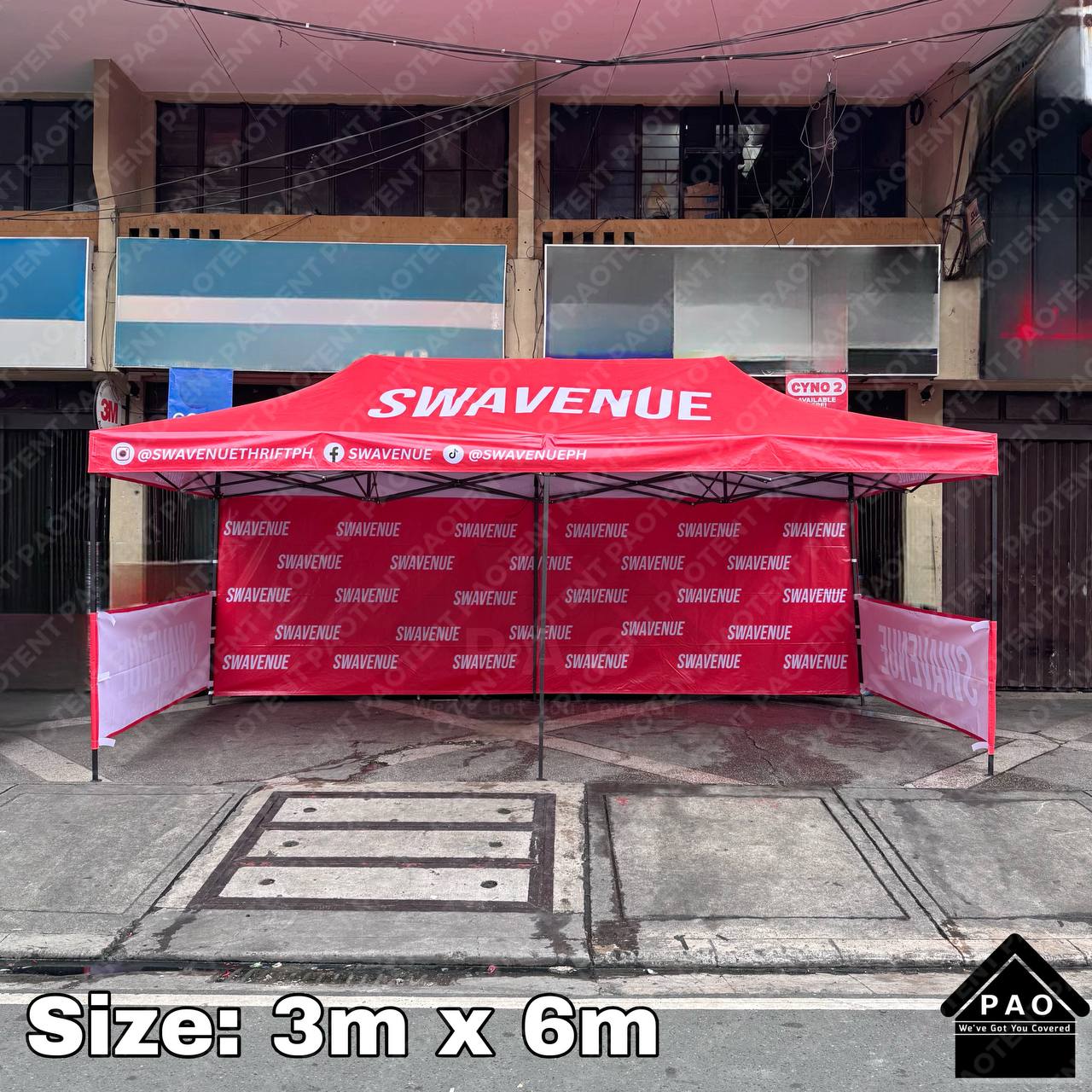 [BUNDLE] 3m x 6m Direct Print