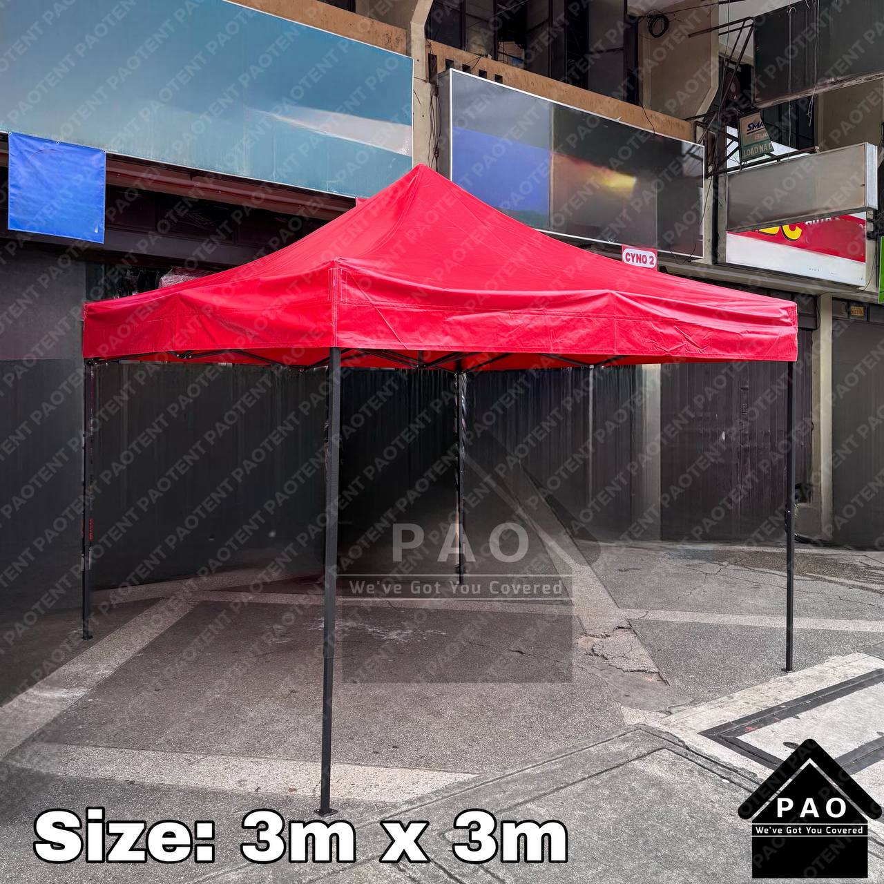 Retractable Tent - PVC Tarp